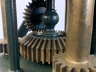 Lot 460 - A 4 inch equatorial refracting telescope, by...