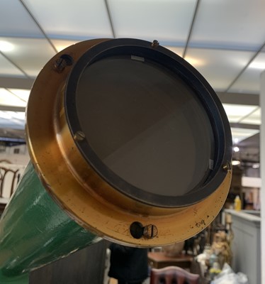 Lot 460 - A 4 inch equatorial refracting telescope, by...
