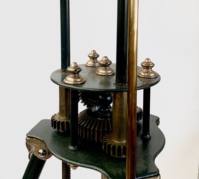 Lot 460 - A 4 inch equatorial refracting telescope, by...