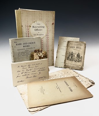 Lot 1 - DISSERTATIONS. Nine including items Upsala...