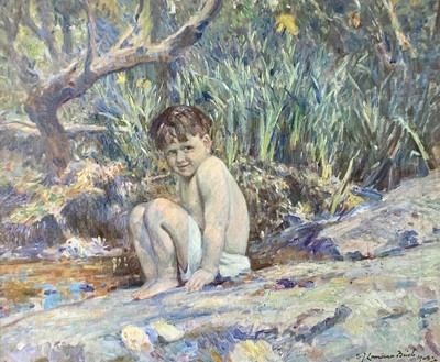 Lot 192 - Samuel John Lamorna BIRCH (1869-1955) Adam on...