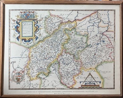 Lot 692 - Christopher Saxton. A good quality facsimile...