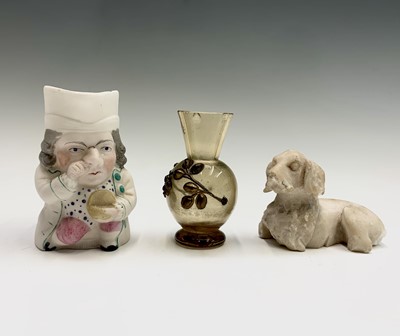 Lot 1106 - An early 19th century carved marble sculpture...