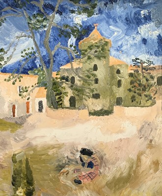 Lot 125 - Kate NICHOLSON (1929-2019) Mas De Fourques Oil...