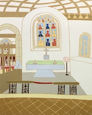 Lot 185 - Bryan PEARCE (1929-2007) The Lady Chapel, St...