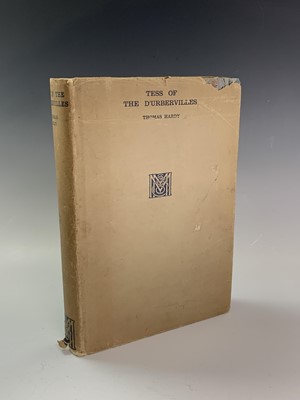 Lot 322 - THOMAS HARDY. 'Tess of the D'Urbervilles'. One...