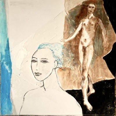 Lot 122 - Janet LYNCH (1938) In the Garden Mixed media...