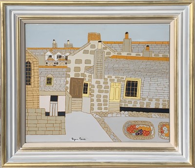 Lot 114 - Bryan PEARCE (1929-2006) The Salt House Oil on...