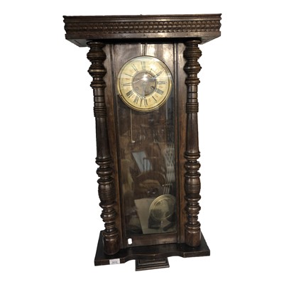 Lot 3024 - A 19th century mahogany cased Vienna wall...
