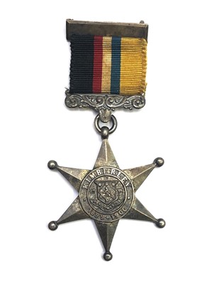Lot 2689 - A rare Boer war Kimberley Star or Mayor's...