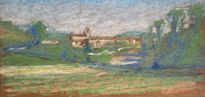 Lot 137 - Barrie BRISCOE (1936) Continental Landscape ...