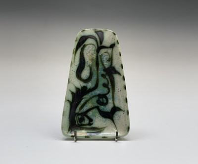 Lot 874 - A Celtic Pottery (Newlyn) pin dish decorated...