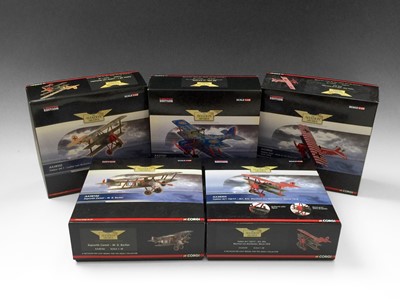 Lot 626 - Corgi Aviation Archive Die Cast 1st World War...