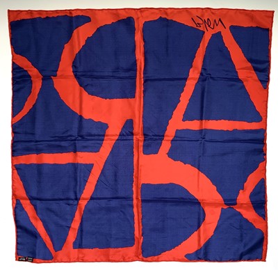 Lot 171 - After Sandra BLOW (1925-2006) A Silk Scarf
