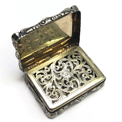 Lot 2704 - A Victorian shaped and engraved silver...