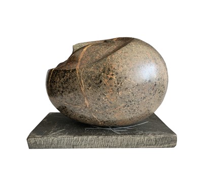 Lot 101 - Max BARRETT (1937-1988) Stone Head Carved...