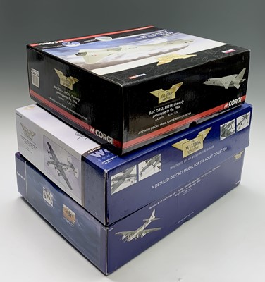 Lot 654 - 3 x Corgi Die Cast 1:72 Very Large Aeroplanes -...