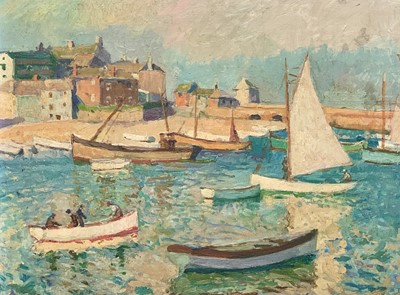 Lot 86 - John Anthony PARK (1880-1962) St Ives Harbour...