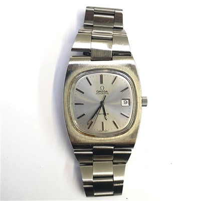 Lot 2739 - An Omega gentlemen's stainless steel automatic...