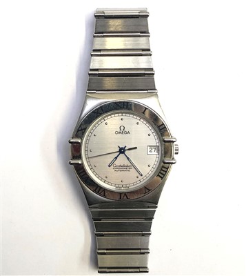 Lot 2741 - An Omega gentleman's stainless steel cased...