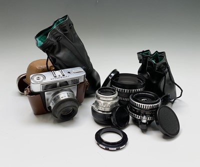 Lot 48 - A Carl Zeiss Flektogon 4/20 lens, a similar...
