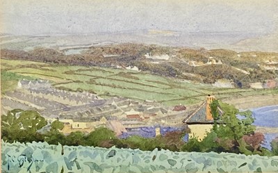 Lot 30 - Thomas Cooper GOTCH (1854-1931) Fields Above...