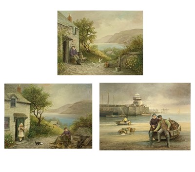 Lot 190 - Gordon CLOSE The Life of a Fisherman Three...