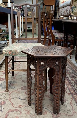 Lot 3169 - A Victorian occasional table with carved...