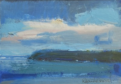 Lot 131 - Robin LEONARD (1960) Cornish Coast Acrylic...