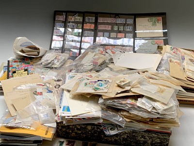 Lot 368 - GB & World Stamps - A large box containing a...