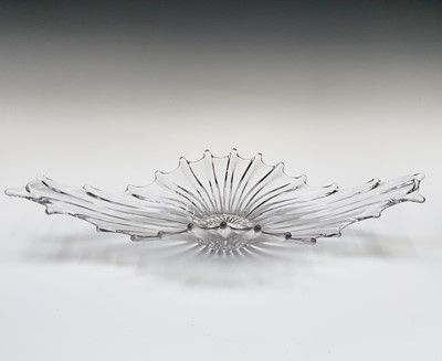 Lot 837 - A 20th century art glass centrepiece bowl....