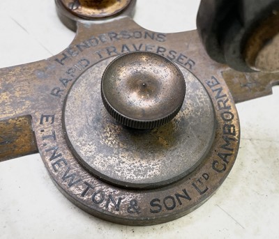 Lot 510 - A rare Henderson's patent rapid traverser...