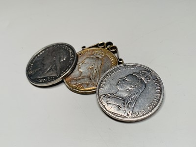 Lot 36 - GB Victorian Silver Coins: Lot comprises 1889...