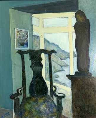 Lot 129 - Judith KERR, 'The Artist's Chair, Lamorna' Oil...