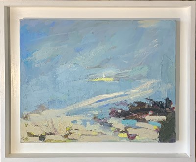 Lot 35 - Paul WADSWORTH (XX-XXI) Godrevy Island Oil on...
