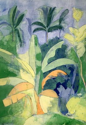 Lot 92 - Tom CROSS (1931-2009) Belize Landscape...