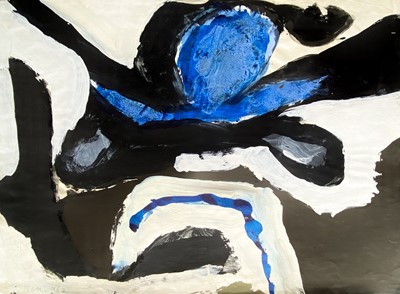 Lot 40 - Trevor BELL (1930-2017) Wild Overcast  Mixed...