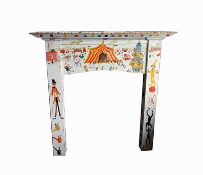 Lot 132 - Simeon STAFFORD (b.1956) A wooden fire...