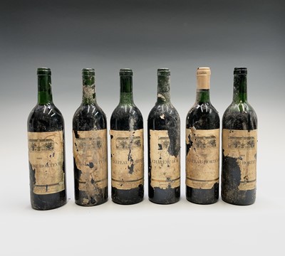Lot 84 - Six bottles Chateau Hortevie 1988, lacking...
