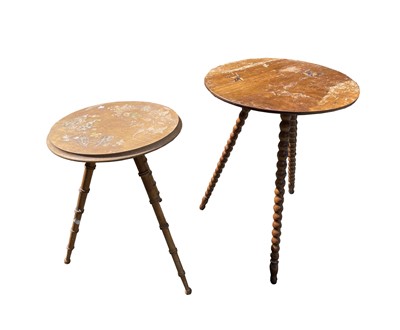 Lot 3102 - A late Victorian walnut circular gypsy table,...