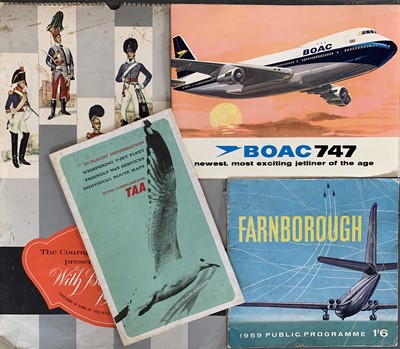 Lot 359 - Advertising material 1950s Farnborough...
