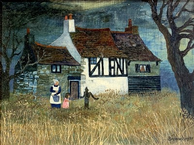 Lot 236 - Brenda KING (1934-2011) French Farm, Touraine...