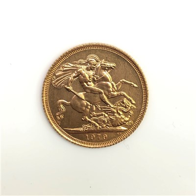 Lot 2499 - Sovereign, 1979, uncirculated.