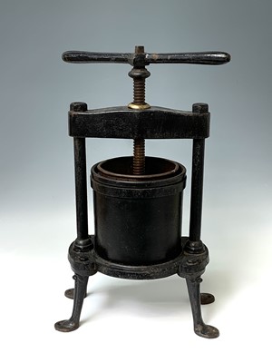 Lot 77 - A Kenrick & Sons cast iron apothecary's...