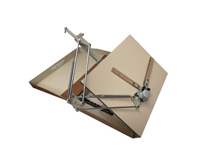 Lot 505 - A Tecnostyl portable tabletop draughtsman's...