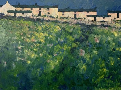 Lot 287 - John S. PIPER (1946) Summer Fields Oil on...