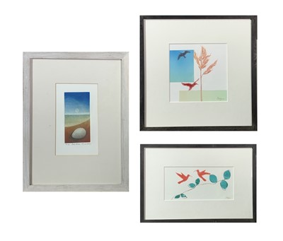 Lot 326 - Charlotte MORGAN 'Love Birds' and 'Park Life'...