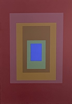 Lot 412 - Bob CROSSLEY (1912-2010) Blue Center...