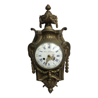 Lot 3039 - A French ormolu Cartel clock, 19th century,...