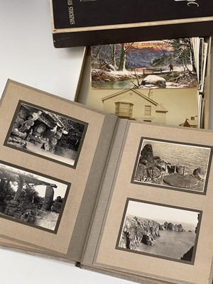 Lot 902 - Postcards & Photograph Album - including...